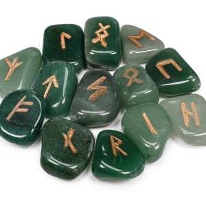 Green Aventurine Runes