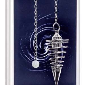 Deluxe Silver Spiral - Pendulum