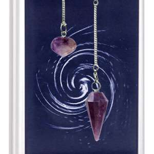 Premium Chakra and Amethyst - Pendulum