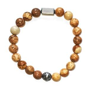 Crystal Bracelets - Picture Jasper